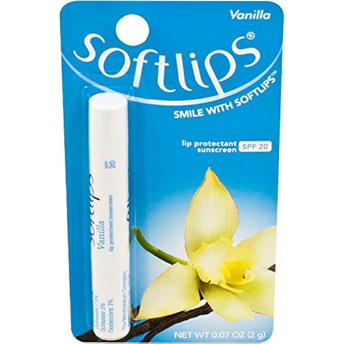 Softlips HYDRATION AND PROTECTION WITH SPF 20, VANILLA - Image 1